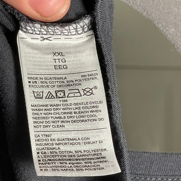 Old Navy Women's Soft-Washed Texas Heart T-shirt - Carbon Gray - XXL - EUC - Picture 3 of 3